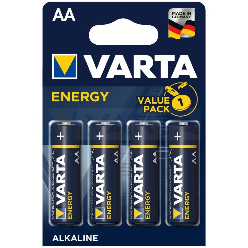 Элемент питания VARTA  LR6 ENERGY (4 бл)  (4/80/400)