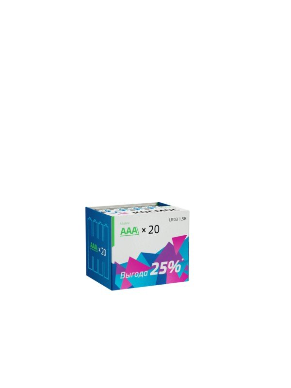Элемент питания КОСМОС  LR03 20BOX (б/б) (20/640)