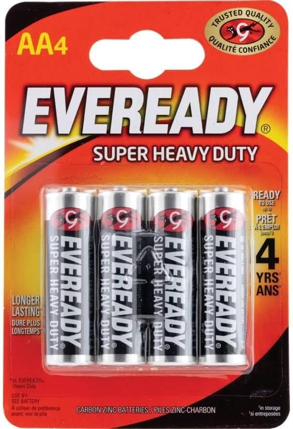 Элемент питания ENERGIZER EVEREADY  R6 SHD  (4 бл)  (96)  DO 06.25