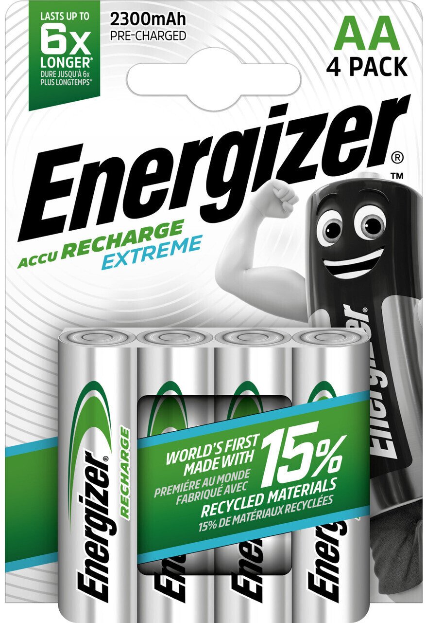 Аккумулятор ENERGIZER  R6 Extreme  (2300 mAh) (4 бл)  (4/48)