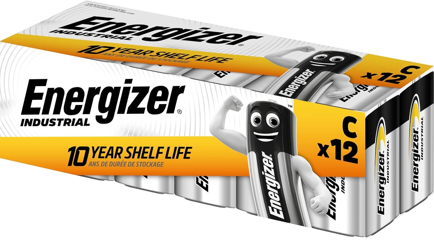 Элемент питания ENERGIZER  LR14  INDUSTRIAL  (12 BOX) DO 12,2026