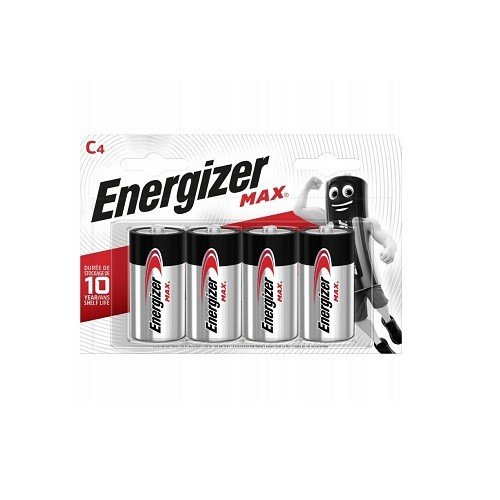 Элемент питания ENERGIZER  LR14  Max  (4 бл) (4/24)