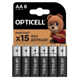 Элемент питания OPTICELL BASIC LR6 BL6 (6/60)