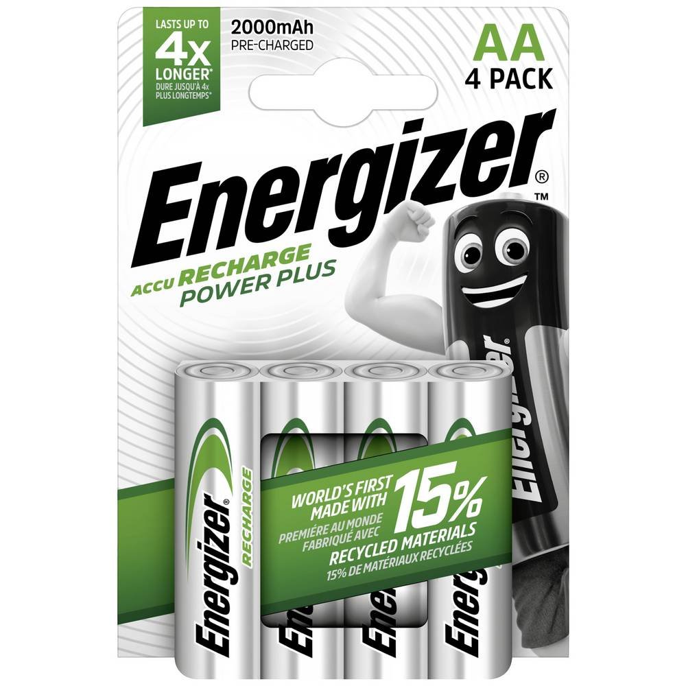 Аккумулятор ENERGIZER  R6 Power Plus  (2000 mAh) (4 бл)  (4/48)