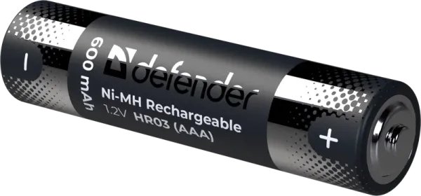 Аккумулятор DEFENDER HR03 (600 mAh) ААА Ni-MH BL2 (20/200)