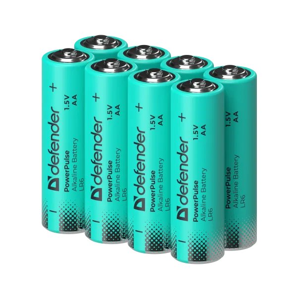 Элемент питания DEFENDER LR6 АА PowerPulse BL8  (80/240)