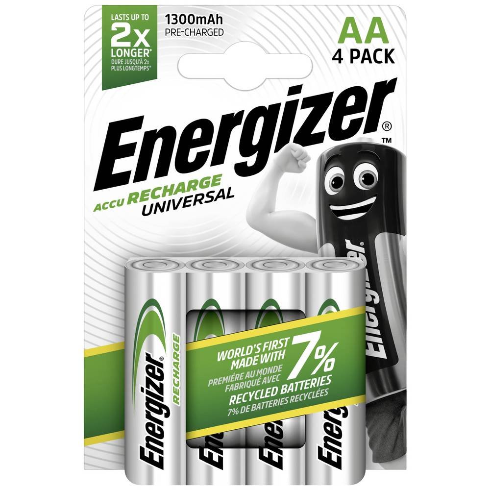 Аккумулятор ENERGIZER  R6 Universal  (1300 mAh) (4 бл)  (4/48)