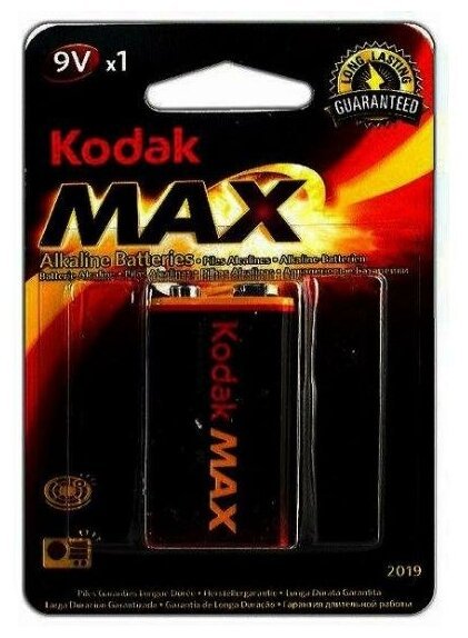 Элемент питания KODAK MAX   6LR61 (алкалин. крона)  BL1 (K9V-1)   (10/200)