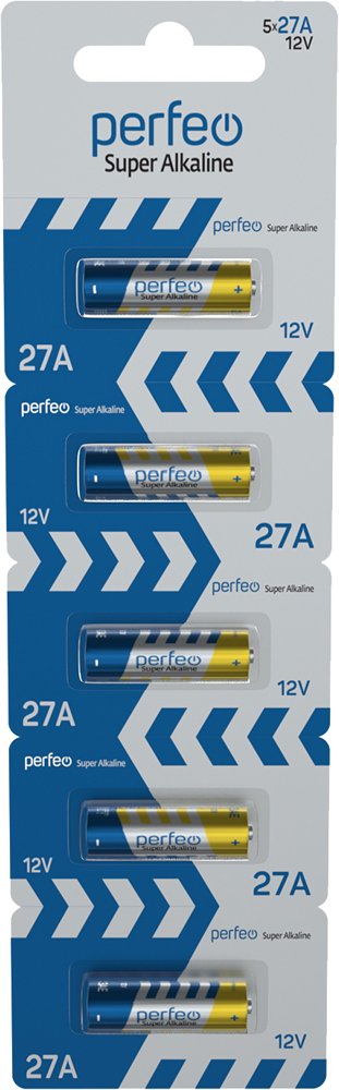Батарейка Perfeo 27A/5BL Super Alkaline