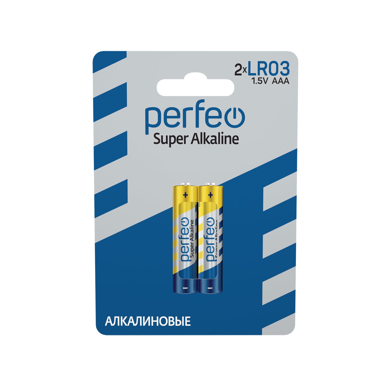 Батарейка Perfeo LR03/2BL Super Alkaline