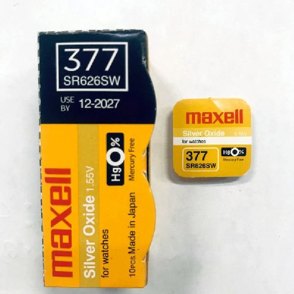 Батарейка MAXELL 377 SR626SW/10BOX G4