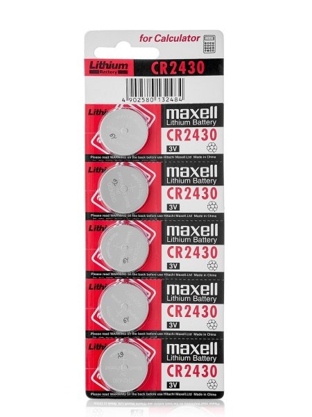 Батарейка MAXELL CR2430/5BL