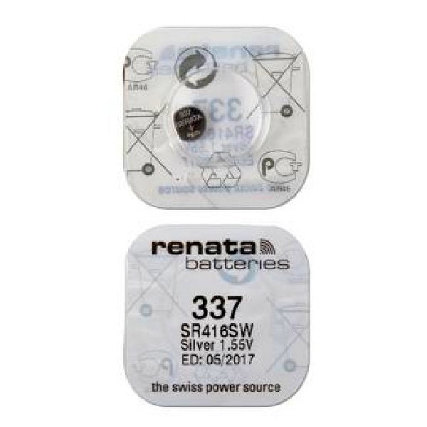 Батарейка Renata 337 SR416SW/10BOX