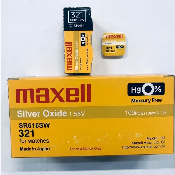 Батарейка MAXELL 321 SR616SW/10BOX
