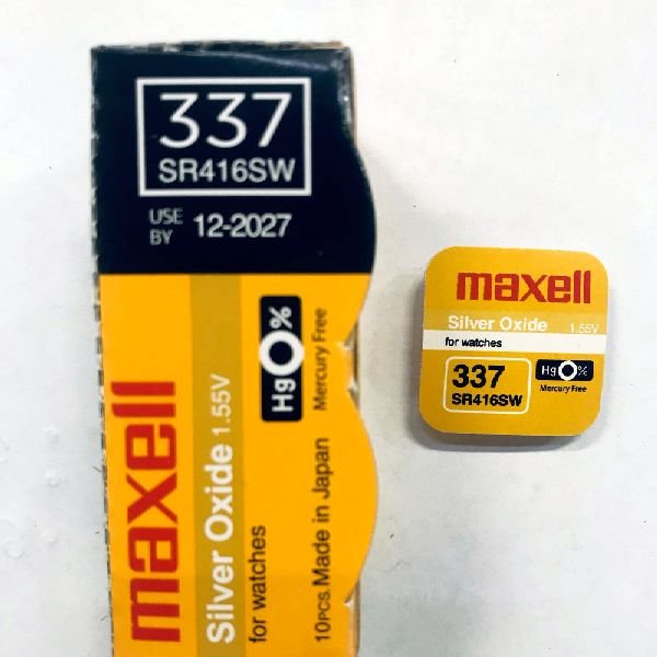 Батарейка MAXELL 337 SR416SW/10BOX