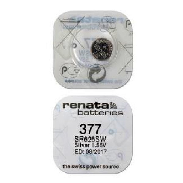 Батарейка Renata 377 SR626SW/10BOX
