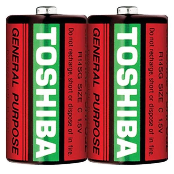 Батарейка Toshiba R14/2SH (CN)