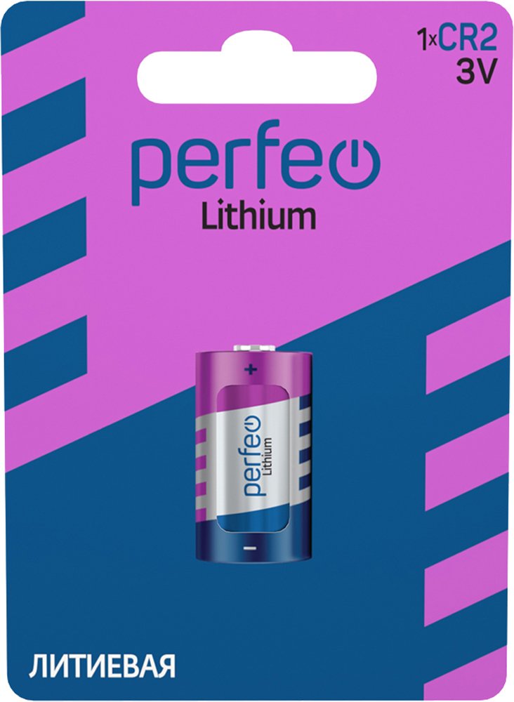 Батарейка Perfeo CR2/1BL Lithium
