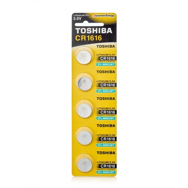 Батарейка Toshiba CR1616/5BL