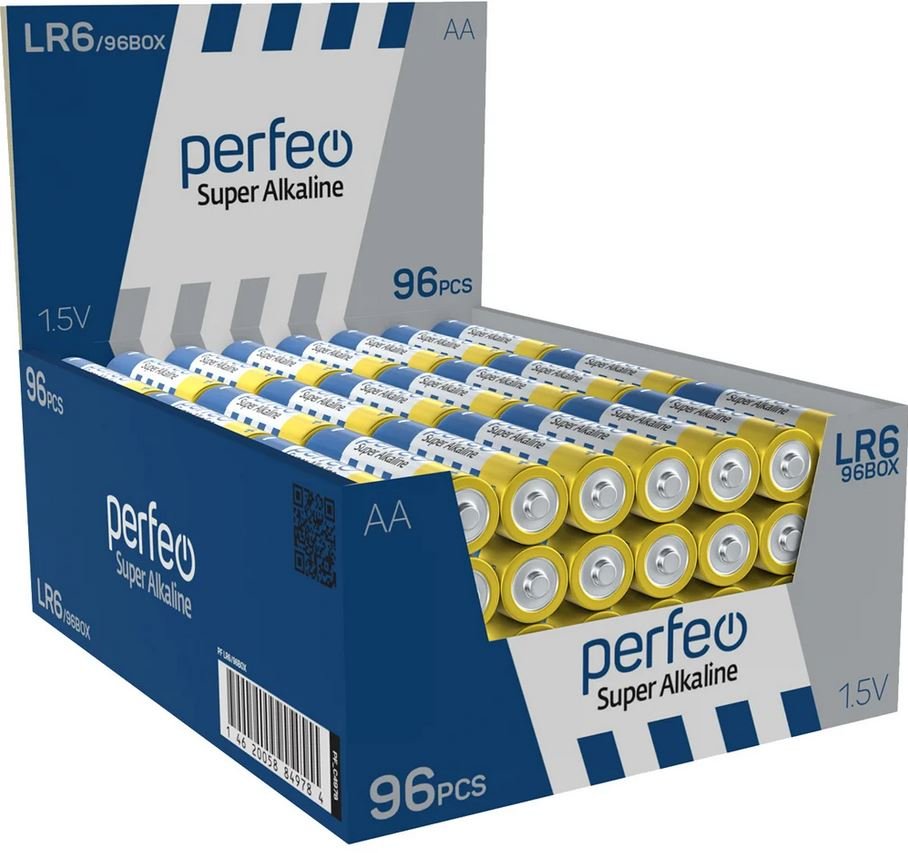 Батарейка Perfeo LR6/96BOX Super Alkaline