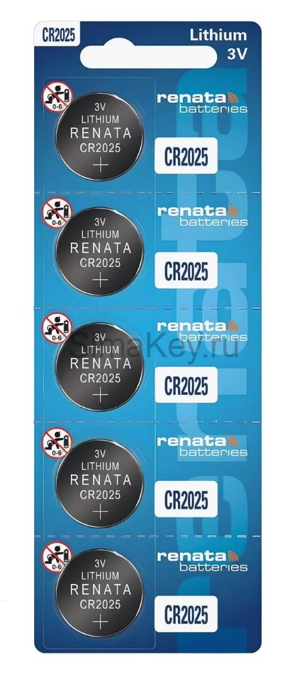 Батарейка Renata CR2025/5BL