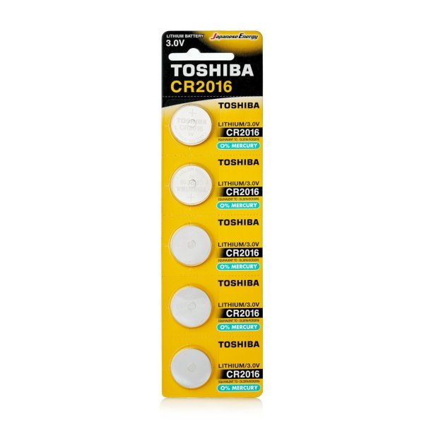 Батарейка Toshiba CR2016/5BL 100BOX