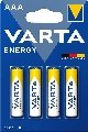 Батарейка VARTA LR03/4BL ENERGY 4103