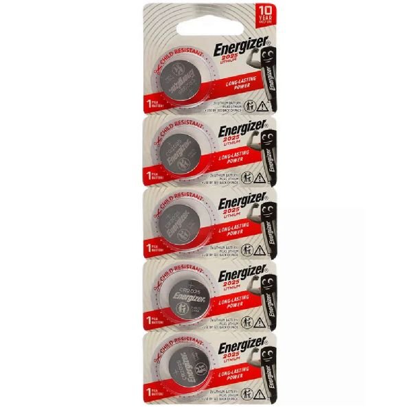 Батарейка Energizer CR2025/5BL (EU)