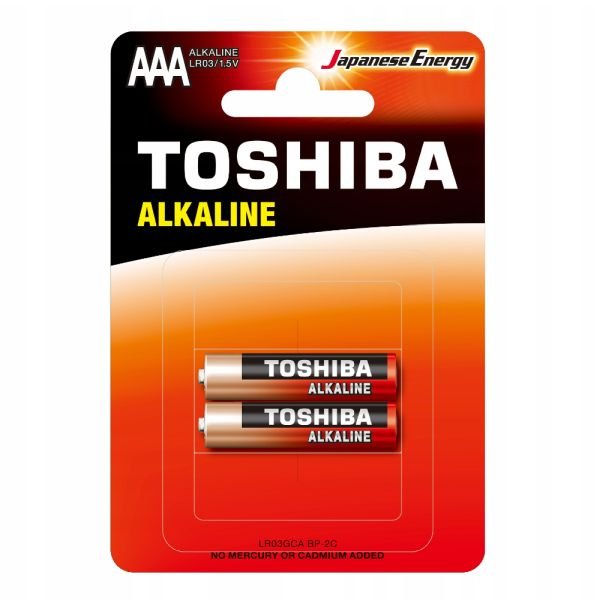 Батарейка Toshiba LR03/2BL Alkaline