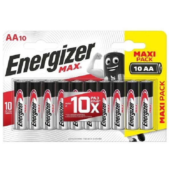 Батарейка Energizer LR6/10BL MAX