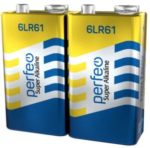Батарейка Perfeo 6LR61/2SH Super Alkaline, (арт. PF 6LR61/2SH)