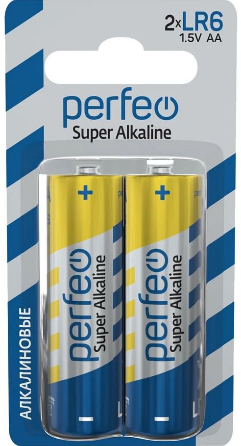 Батарейка Perfeo LR6/2BL mini Super Alkaline