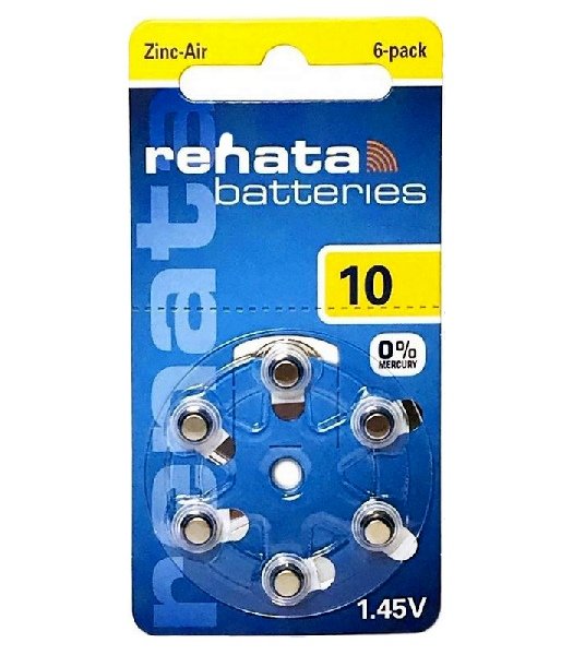 Батарейка Renata ZA10/6BL