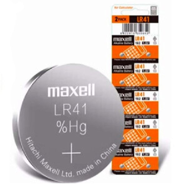 Батарейка MAXELL LR41/10BL AG3 (CN)