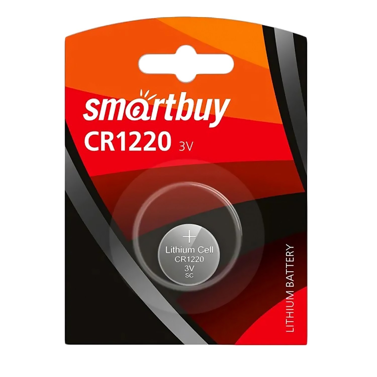 Элемент литиевый Smart Buy CR1220 (1-BL) (12/720)