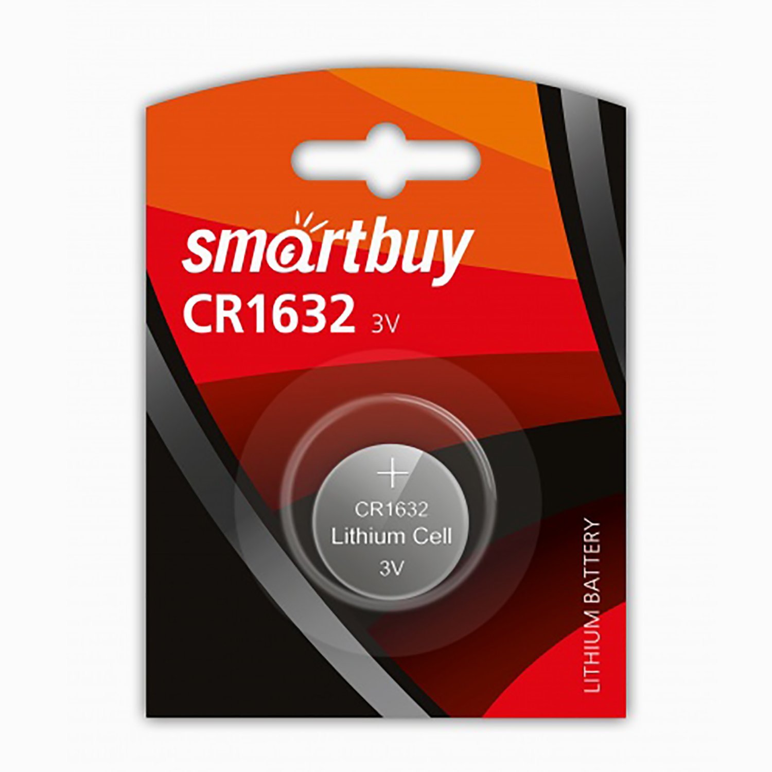 Элемент литиевый Smart Buy CR1632 (1-BL) (12/720)(115865)