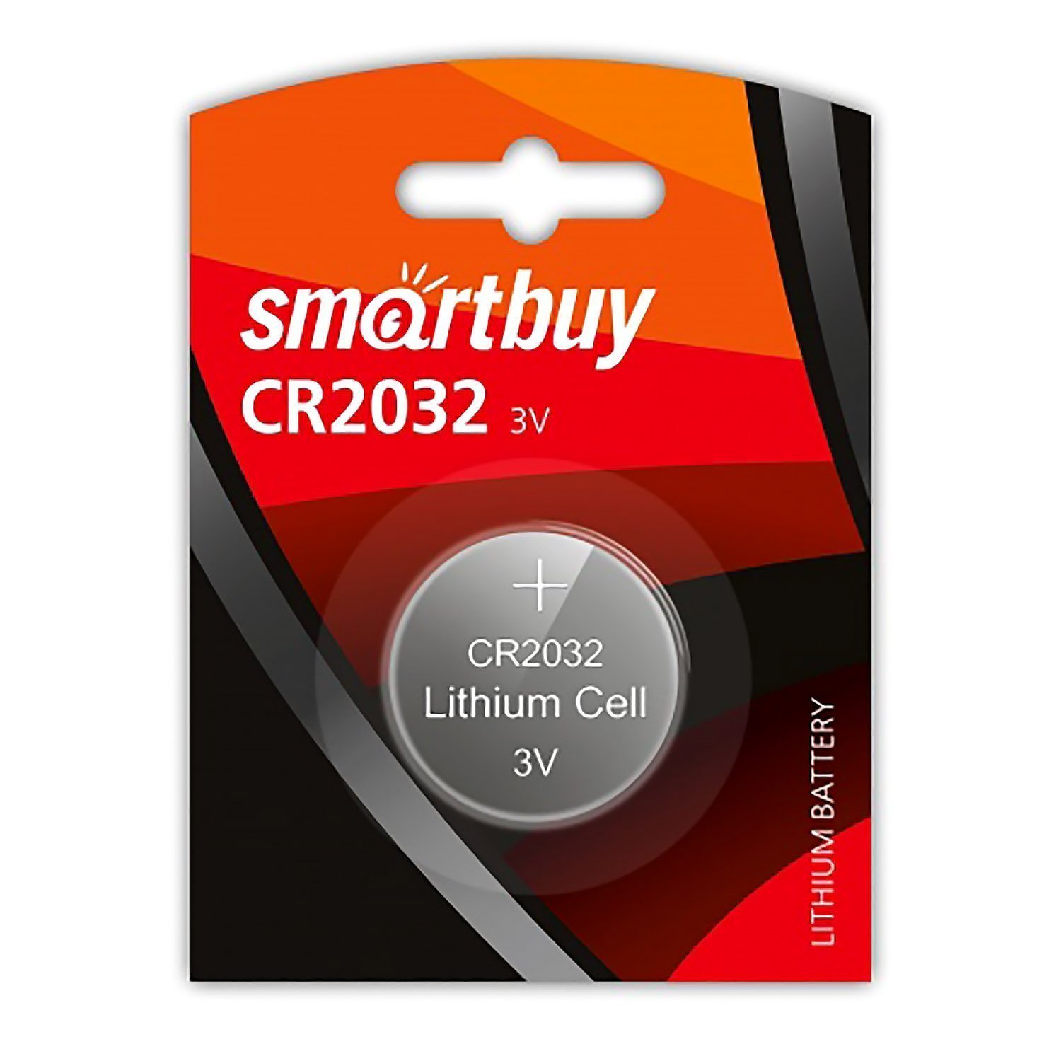 Элемент литиевый Smart Buy CR2032 (1-BL) (12/720) (115861)