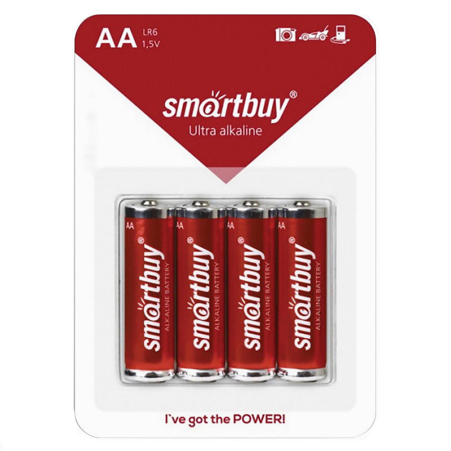 Батарейка AAA Smart Buy LR03 (4-BL) (48/480) (115829)