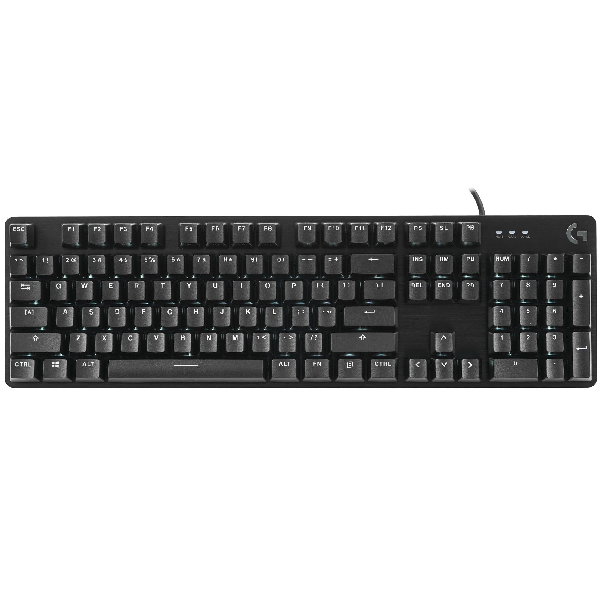 Клавиатура Logitech G412 SE черный (920-010440)