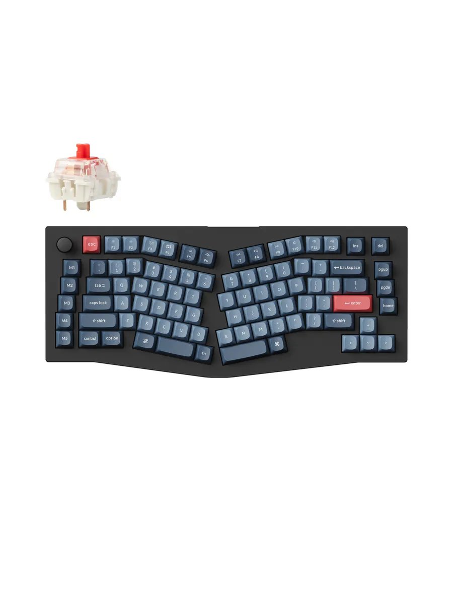 Клавиатура Keychron V10 Max (V10M-D1) RGB Red Switch черный