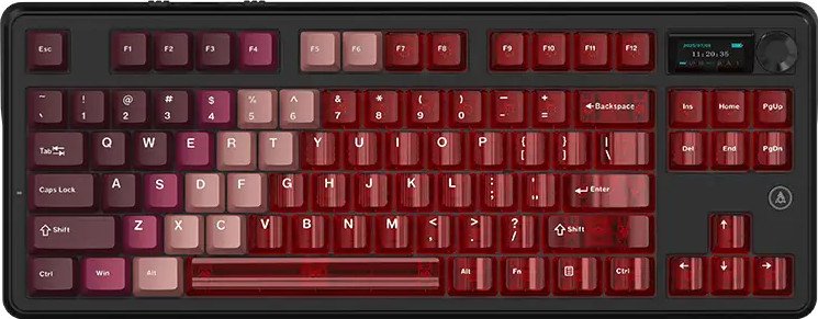 Клавиатура Ajazz MK87 Pitaya Switch красный