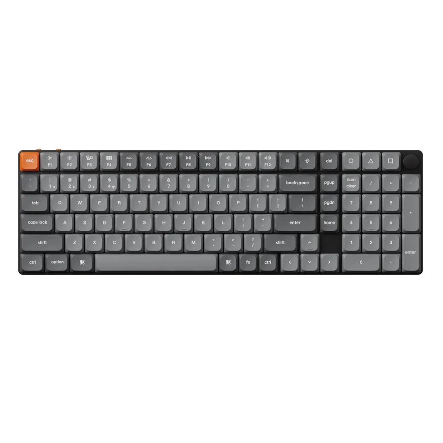 Клавиатура Keychron K17 Max (K17M-B3) RGB Gateron Brown Switch черный