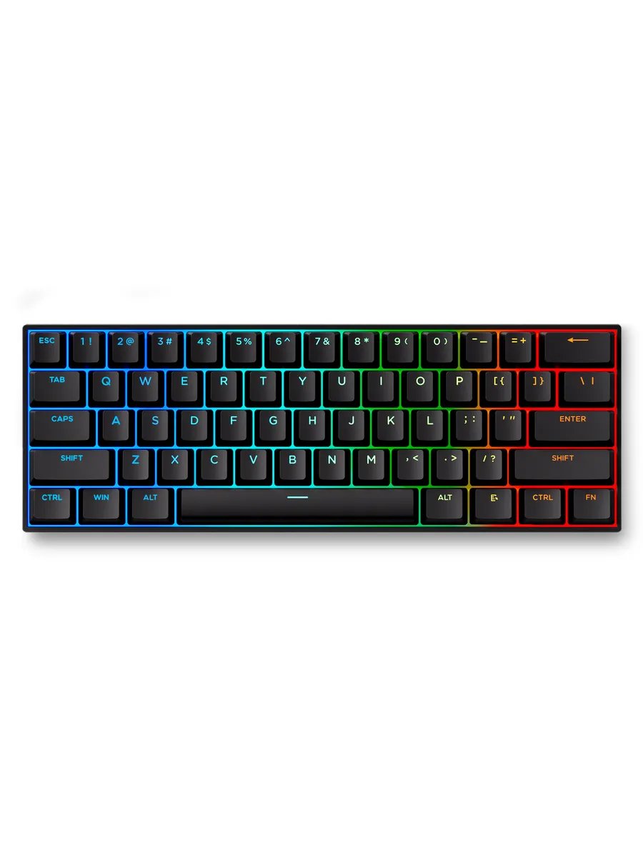 Клавиатура McHose Ace 60 Pro KTEK (Ace60-7A) Magnetic Switch черный