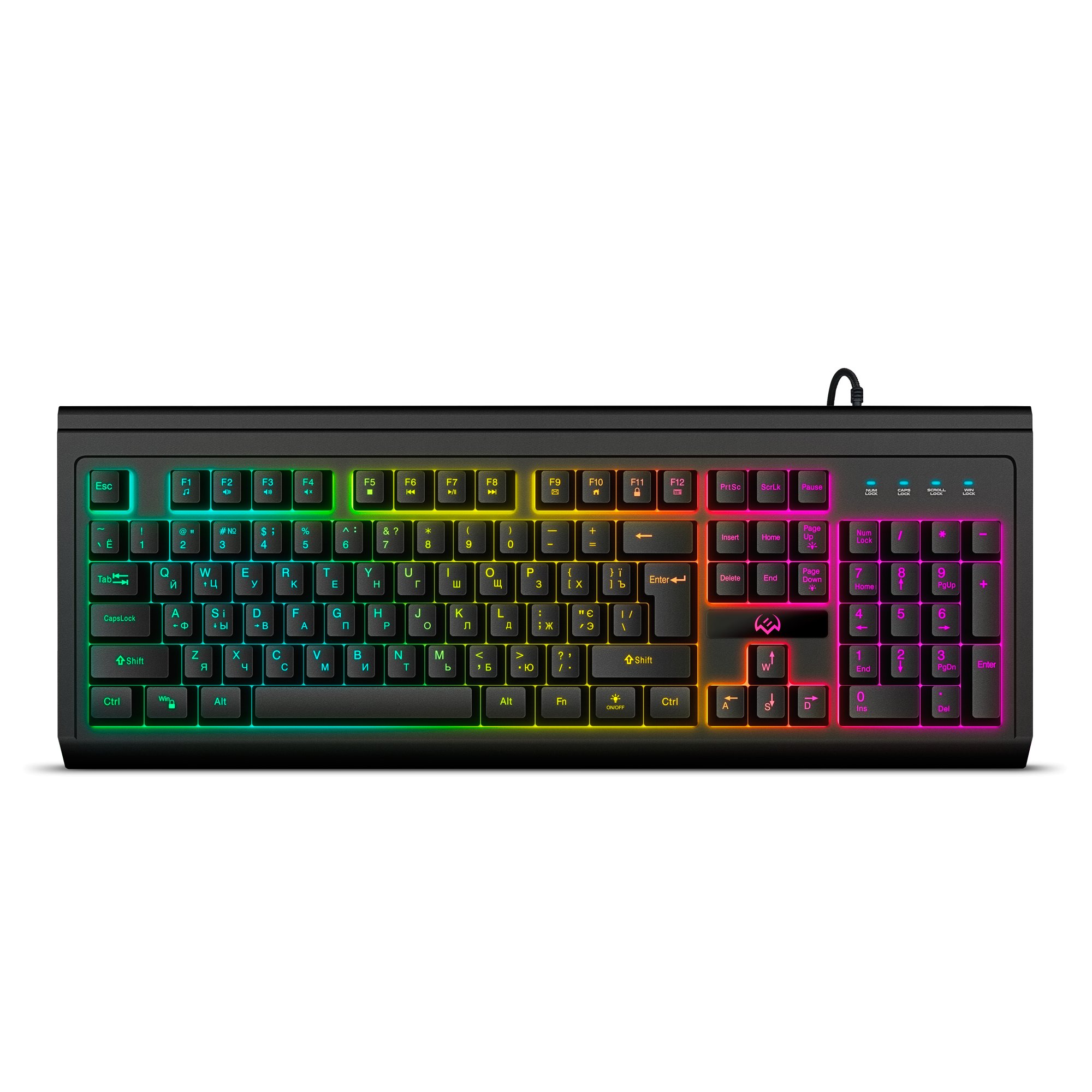 Игровая клавиатура SVEN KB-G8400 (104кл, ПО, RGB-подсветка)
