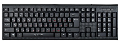 Клавиатура Oklick 120M Black, USB