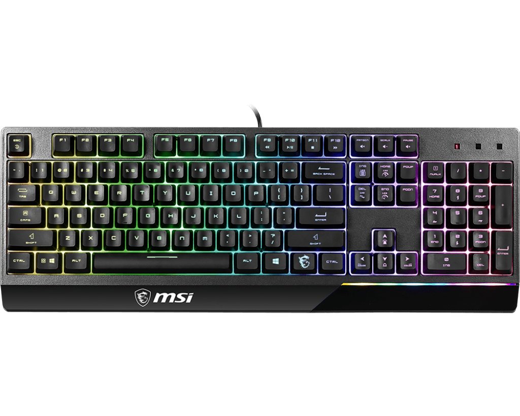 Клавиатура MSI Vigor GK30 RU черный (S11-04RU236-CLA) USB for gamer LED