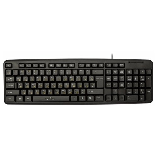 Клав. Oklick 130M Black, USB