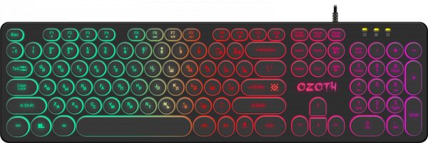 Клавиатура DEFENDER Ozoth GK-106 (45106) USB, черный