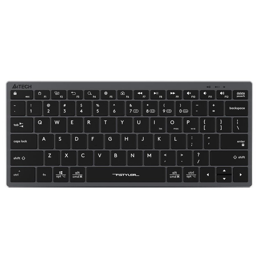 Клавиатура A4Tech Fstyler FBX51C серый