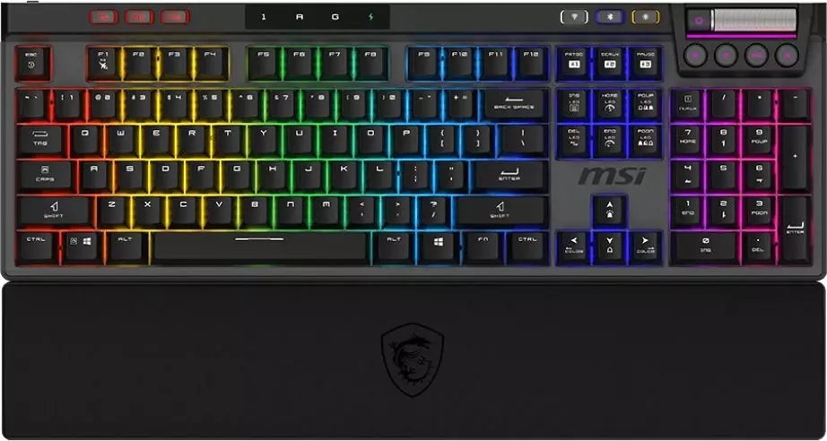 Клавиатура MSI STRIKE Pro W Silent (S11-43RU210-CLA) механическая серый/черный